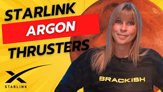 SOS: What's going on with Starlink's new Argon Thrusters?!