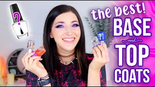 My Favorite Base Coats & Top Coats for the BEST Manicure! (Nail Polish 101) || K