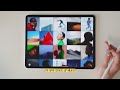 ipad pro 6th gen silver 12.9 unboxing✨ new features comparison magic keyboard apple pencil film