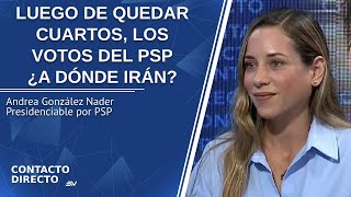 Entrevista con Andrea González Nader - Presidenciable por PSP | Contacto Directo | Ecuavisa