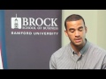 brock school of business testimonial