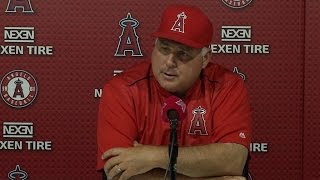 DET@LAA: Scioscia on loss to Tigers, Shoemaker start