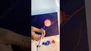 How to Paint Lanterns / Acrylic Painting  Tutorial..  #lantern #painting #shorts @taskiyajahan