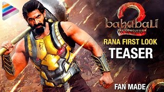 Baahubali 2 Rana First Look Teaser | Rana Daggubati Bhallaladeva First Look | #Baahubali2 | Fan Made