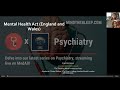 Psychiatry Series: The Mental Health Act