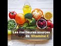 Les aliments les plus riches en Vitamine C