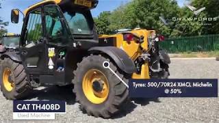 CAT TH408D Telehandler - REF: