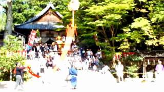 閑人の動画：３６８京・平岡八幡宮・鉾さし