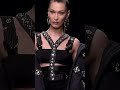 Bella Hadid walking for Versace Fall-Winter 2019 Menswear