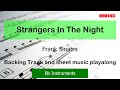 Frank Sinatra Strangers In The Night Bb Tenor Sax Trumpet Clarinet Backing Track and Sheet Music