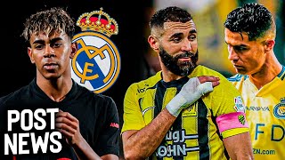 El REAL MADRID SUEÑA con LAMINE YAMAL | PIQUE entre BENZEMA y CRISTIANO | PRÓXIMA VENTA en el BARÇA