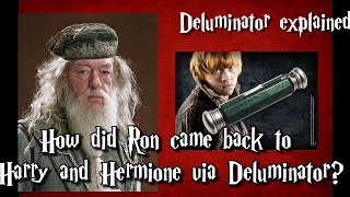 Deluminator | How did Ron came back to Harry and Hermione Via Deluminator I Harry Potter Explained