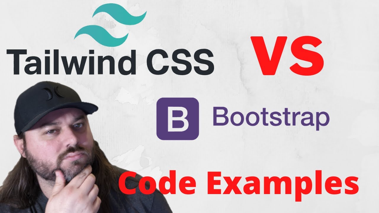 Tailwind CSS Vs Bootstrap Code Examples - YouTube