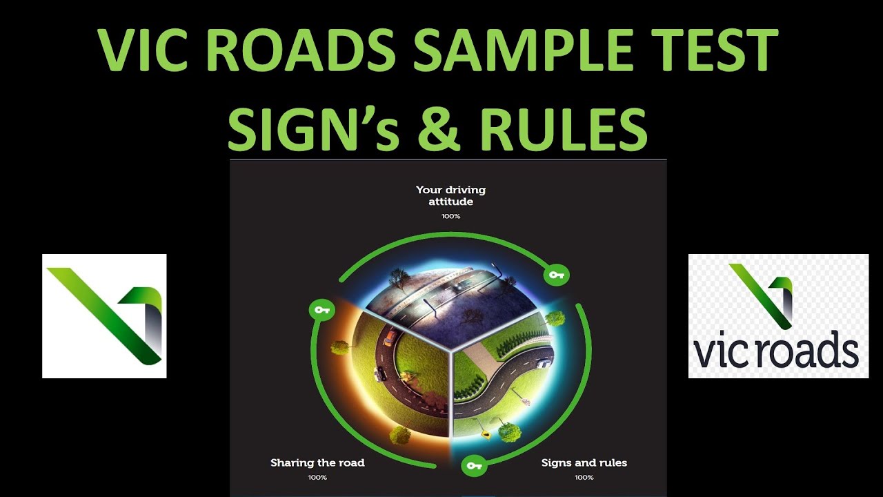 Online Knowledge Test 2 Sample Questions Sign Rules Vicroads