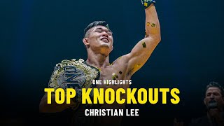 Christian Lee's Top Knockouts | ONE Highlights