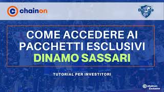 DINAMO SASSARI - OFFERTE ESCLUSIVE - VIDEO TUTORIAL PER INVESTITORI