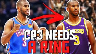 Why Chris Paul DESERVES A NBA CHAMPIONSHIP & How A TRADE To The LOS ANGELOS LAKERS Could HAPPEN!