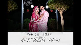 Wedding Highlight shoot....ASIF WEDS ANAM Date..19-02-2023