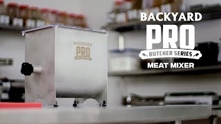 Backyard Pro Meat Mixers