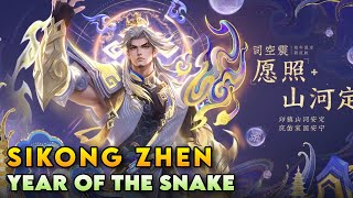 SIKONG ZHEN YEAR OF THE SNAKE LEGENDARY SKIN | Honor of Kings