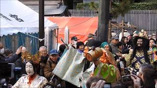 これは目出度い 七福神行列 初こんぴら祭  2018 虎ノ門金刀比羅宮