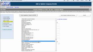 DCOPS - Add or Update Company Details