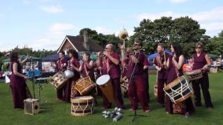 Heywood Charities Fete 2015 - Juba Do Leao performing in Queens Park