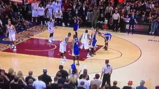 LeBron James Diss &  Blocks Steph Curry in 2016 NBA Finals