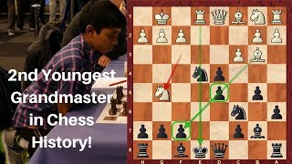 The World's Second Youngest Chess GM in Chess History! : Praggnanandhaa Gholami : 2018 Gredine Open