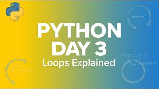 Python Day 3 🔁 | Loops Explained (for, while, break, continue)