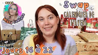 SWAP Calendrier de l'Avent : Jours 16 à 22 w/ @MissyEvelyse 🎁 | ByManolita