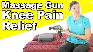 Relieve Knee Pain with a Massage Gun