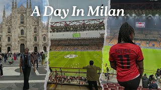 Diary entry #9 | Solo trip to Milan + Soccer game ⚽️+ Duomo +Stunning views