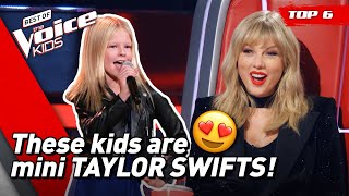 The BEST TAYLOR SWIFT Covers on The Voice! 😍 | Top 6