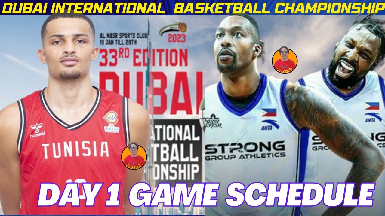 DUBAI INTERNATIONAL BASKETBALL CHAMPIONSHIP 2024 DAY1 JANUARY 19,2024 ...