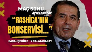 Rashica'nın Bonservisi Alınacak Mı? Dursun Özbek Açıkladı | Başakşehir 0 - 7 Galatasaray Maç Sonu