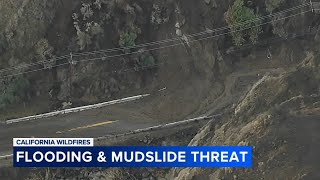 Rain in Southern California creates mudflows