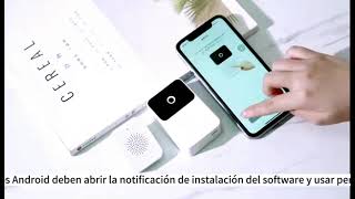 Timbre Inteligente De Puerta Inalámbrico Con Lcd Cámara Wifi