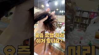 요즘 유행하는 머리 했눈뎅...💇🏻‍♀️