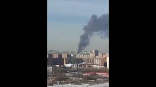 Санкт-Петербург, горит ТЭЦ. #украина #всу #россия #война #питер