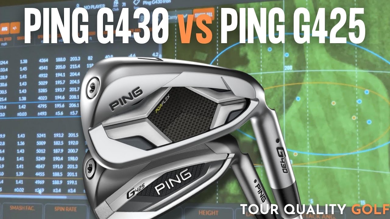 NEW Ping G430 Irons Vs G425 - YouTube