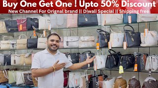 Diwali Special Offer Buy One Get One || Branded Sling , Tote || shipping free || wholesale Available