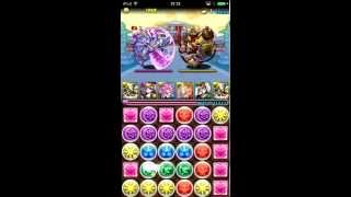 【パズドラ】　初見ノーコン　趙雲参上！　超地獄級　　(光ラーPT)