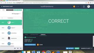 BuildPalindrome - Codefights - Python