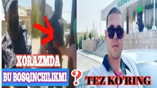 XORAZMDA KATTA JANJAL SHOV SHUVLI VIDEO TARQALDI TEZ KO'RING BU NIMASI BUNGA KIM JAVOB BERADI ?