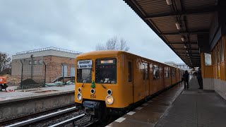 Sonderfahrt U Bahn Typ EIII 5 Berlin 15.12.2024