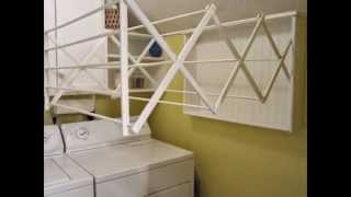 Wall mounted drying rack by optea-referencement.com