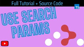 React Router 6 and UseSearchParams [2022]
