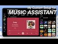 Integrate Music Assistant into your Home Assistant Dashboard