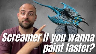 How paint Screamers of Tzeentch super fast!